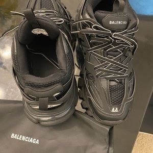 Balenciaga track triple black    100 deposit fee cash or PayPal
